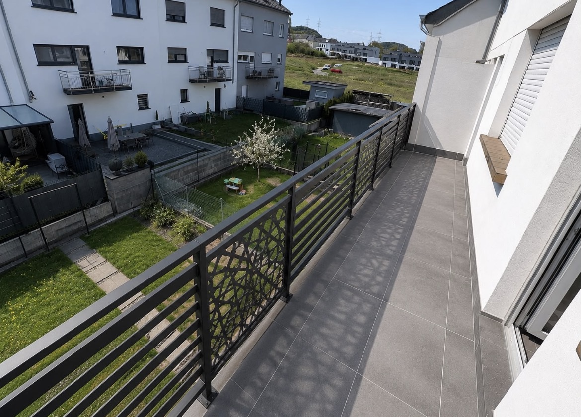 Terrasse après remise en état